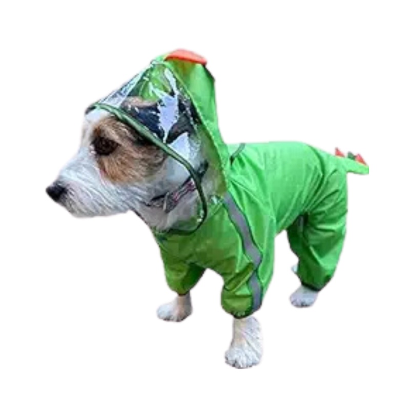 FOFOS PET RAINCOAT-DINOSAUR (XL)