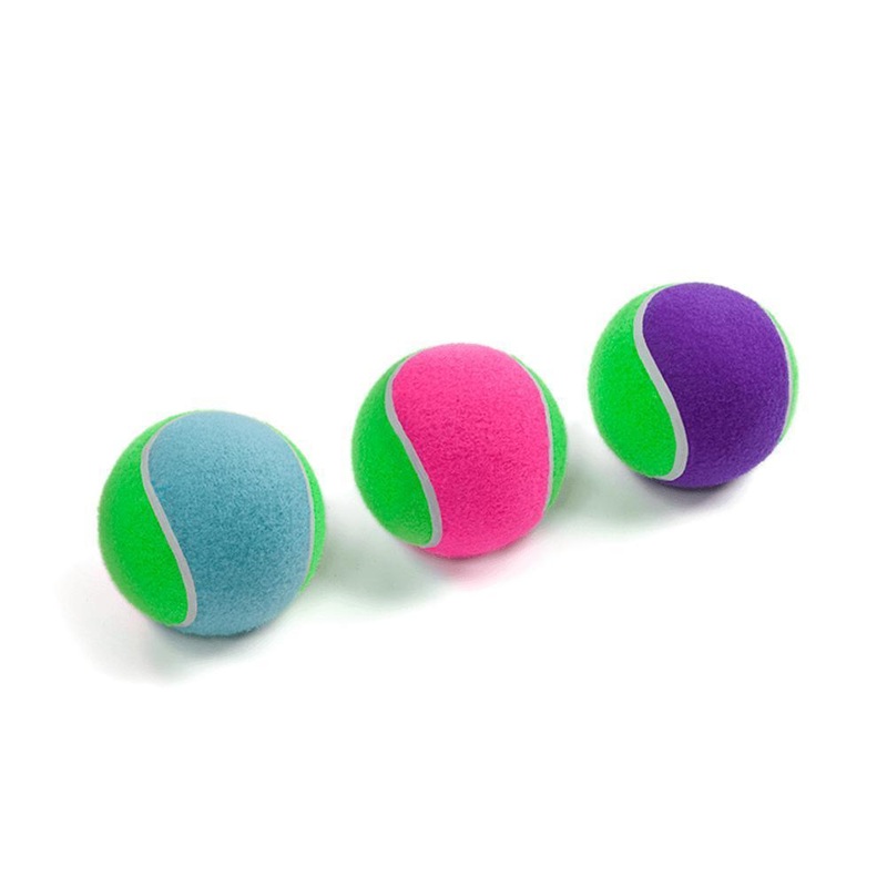 Kazoo Puncture Proof High Bouncing Small Tennis Ball Dog Toy ^._.^