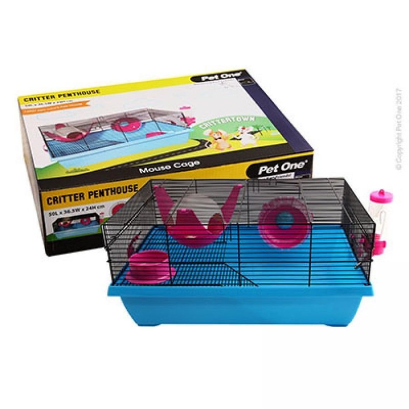 Pet One Critter Penthouse Mouse Cage