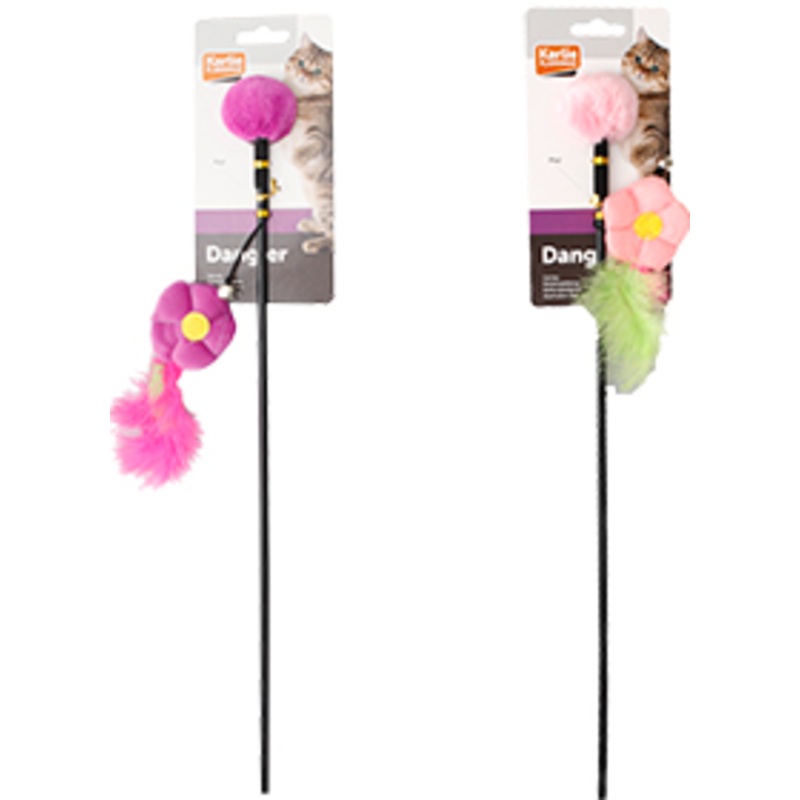 CAT TANGLER HAPPY FLOWER|49cm tail: 5.5x15cm