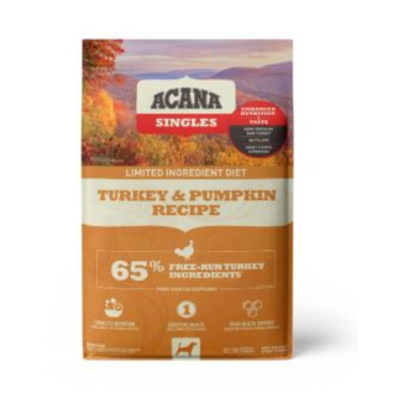 ACANA Singles Limited Ingredient Diet Turkey & Pumpkin Grain-Free Dry Dog Food