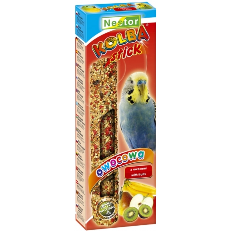 2x BUDGIE STICKS FRUITS 85G|85gr