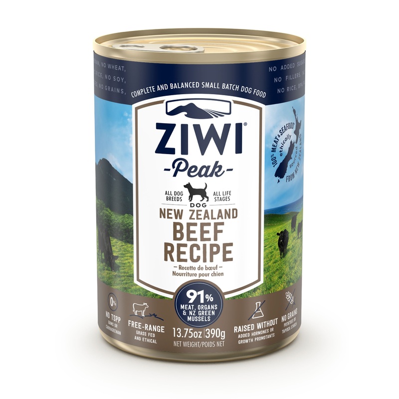 Ziwi Peak Dog Wet Beef Recipe|170g|390g