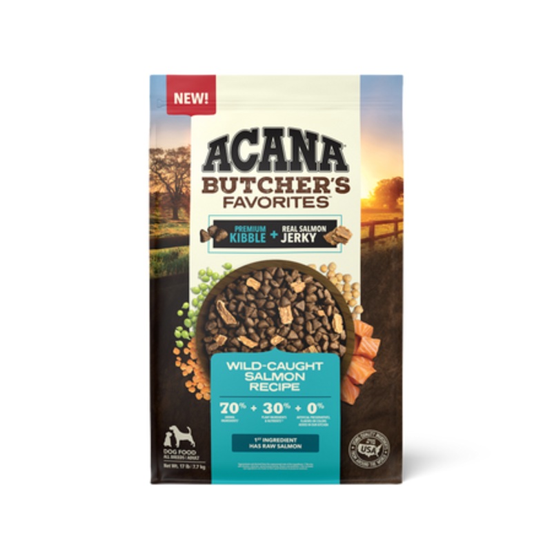 ACANA Butcher’s Favorites Wild-Caught Salmon Recipe Dry Dog Food