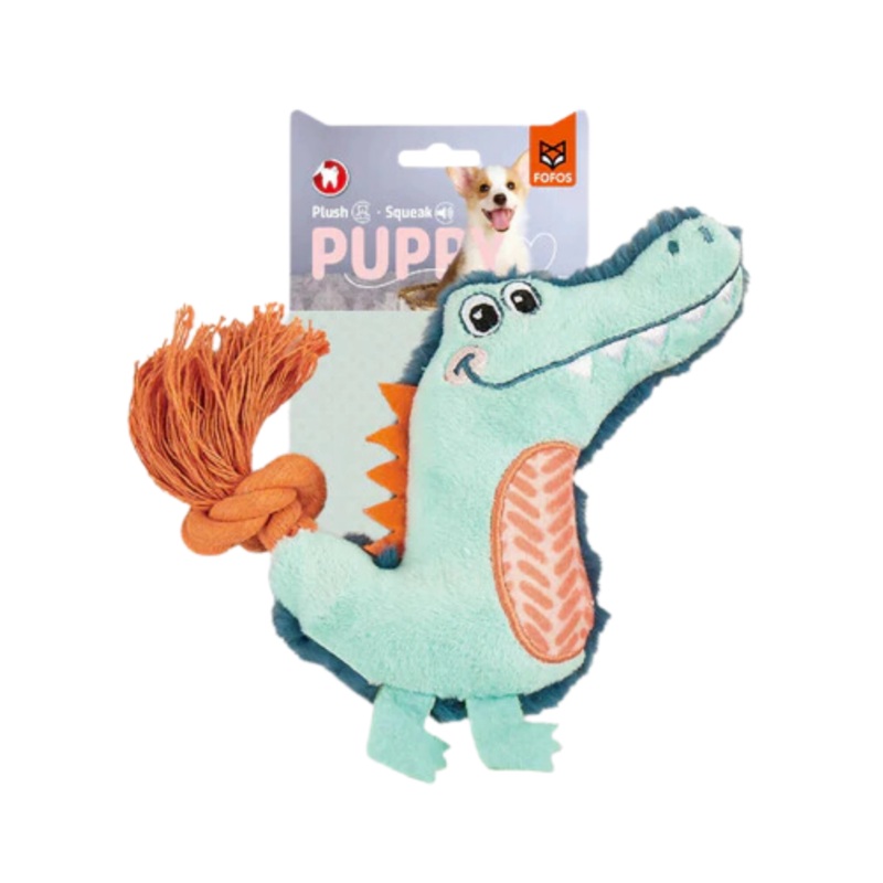 FOFOS PUPPY TOY ALLIGATOR
