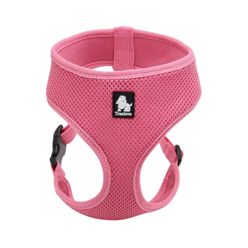 TRUELOVE CAT & SMALL DOG HARNESS PINK (M)