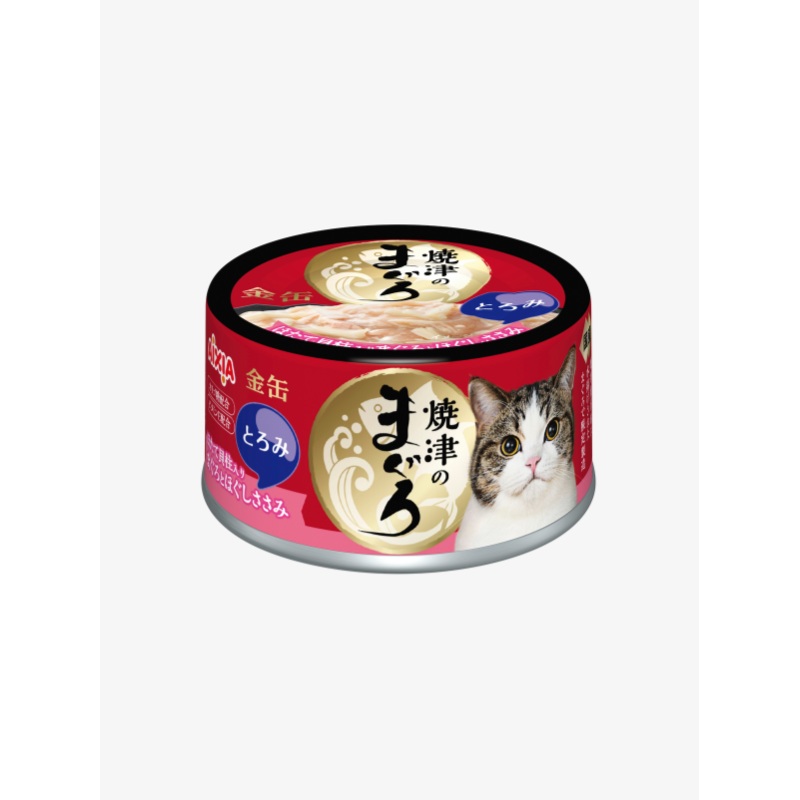 Aixia Yaizu-no-Maguro Cat Wet Canned Food Tuna & Chicken w/Scallop in Rich Sauce 70g