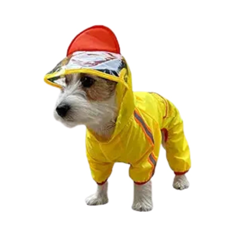 FOFOS PET RAINCOAT -DUCK (M)