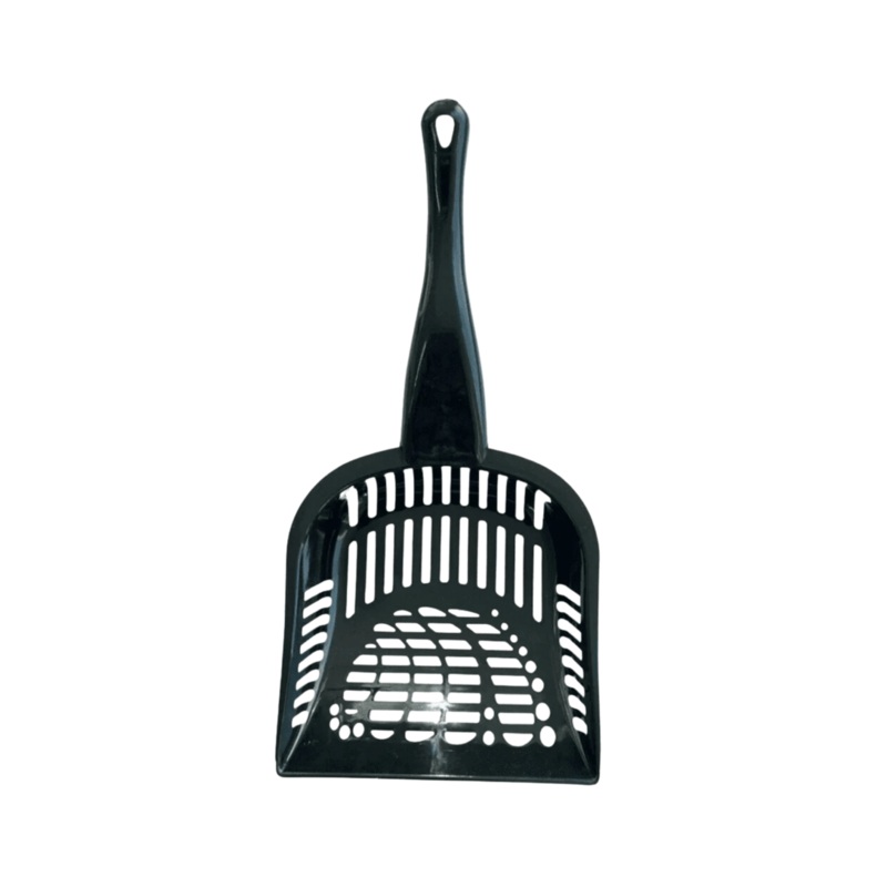 M-PETS CAT LITTER SCOOP BLACK (L)