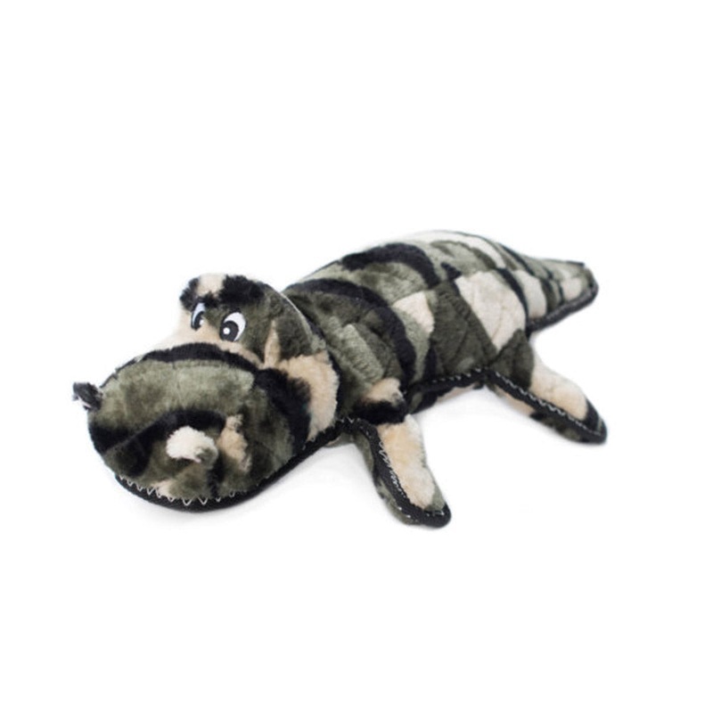 Zippypaws Z-Stitch Grunterz – Camron The Camo Gator